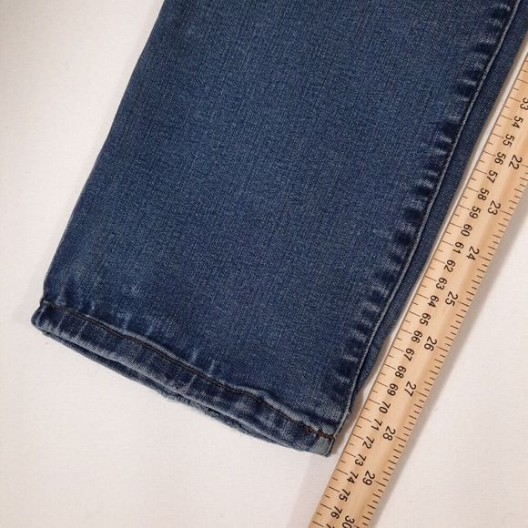Lee Flex Motion  SZ 14 Straight Leg Mid-Rise Comfort Waist Stretch Denim Jeans - Picture 12 of 14